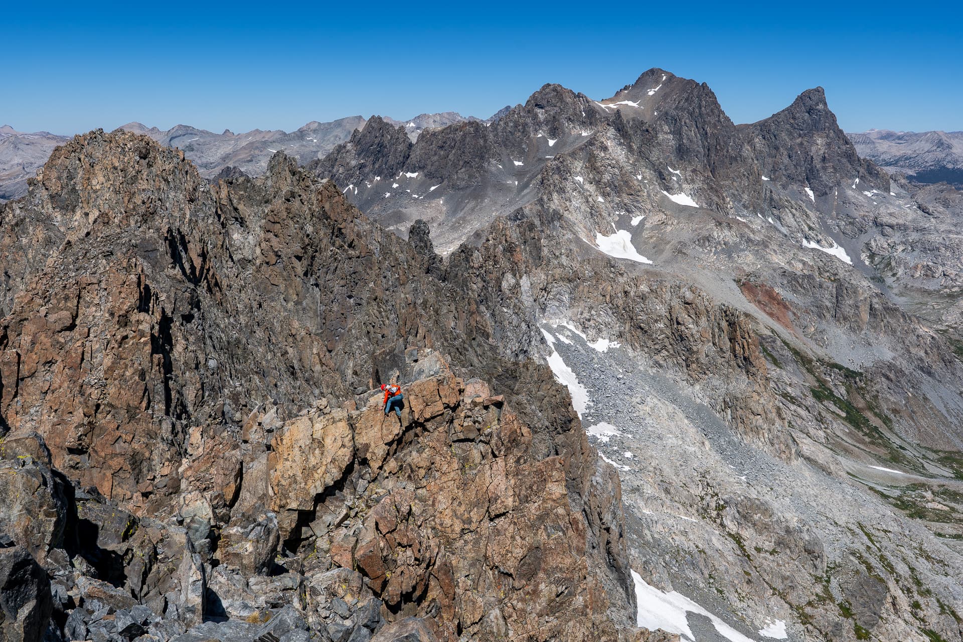 Clyde Minaret via Rock Route