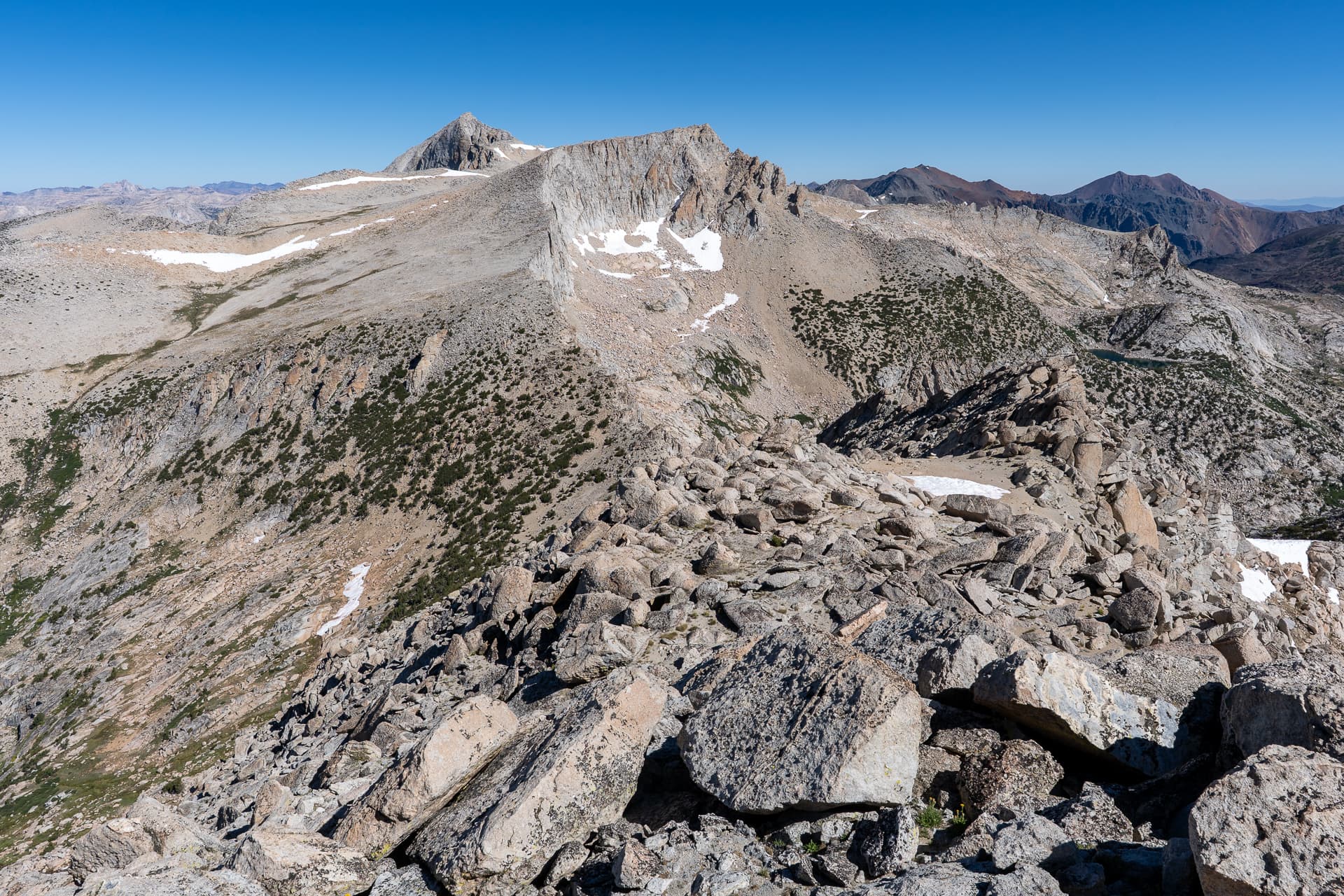 Mount Conness and White Mountain