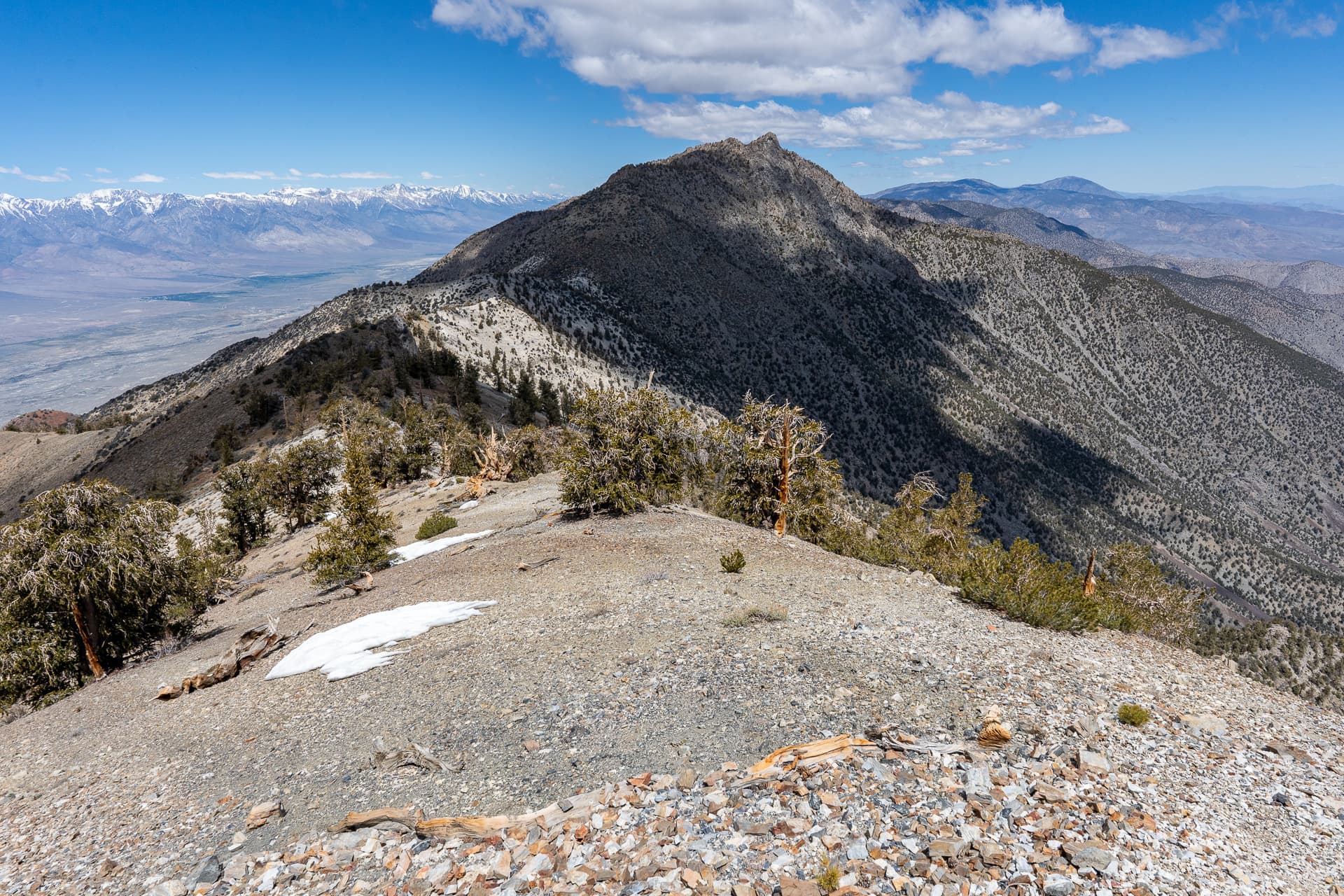 Mount Inyo and Keynot Peak