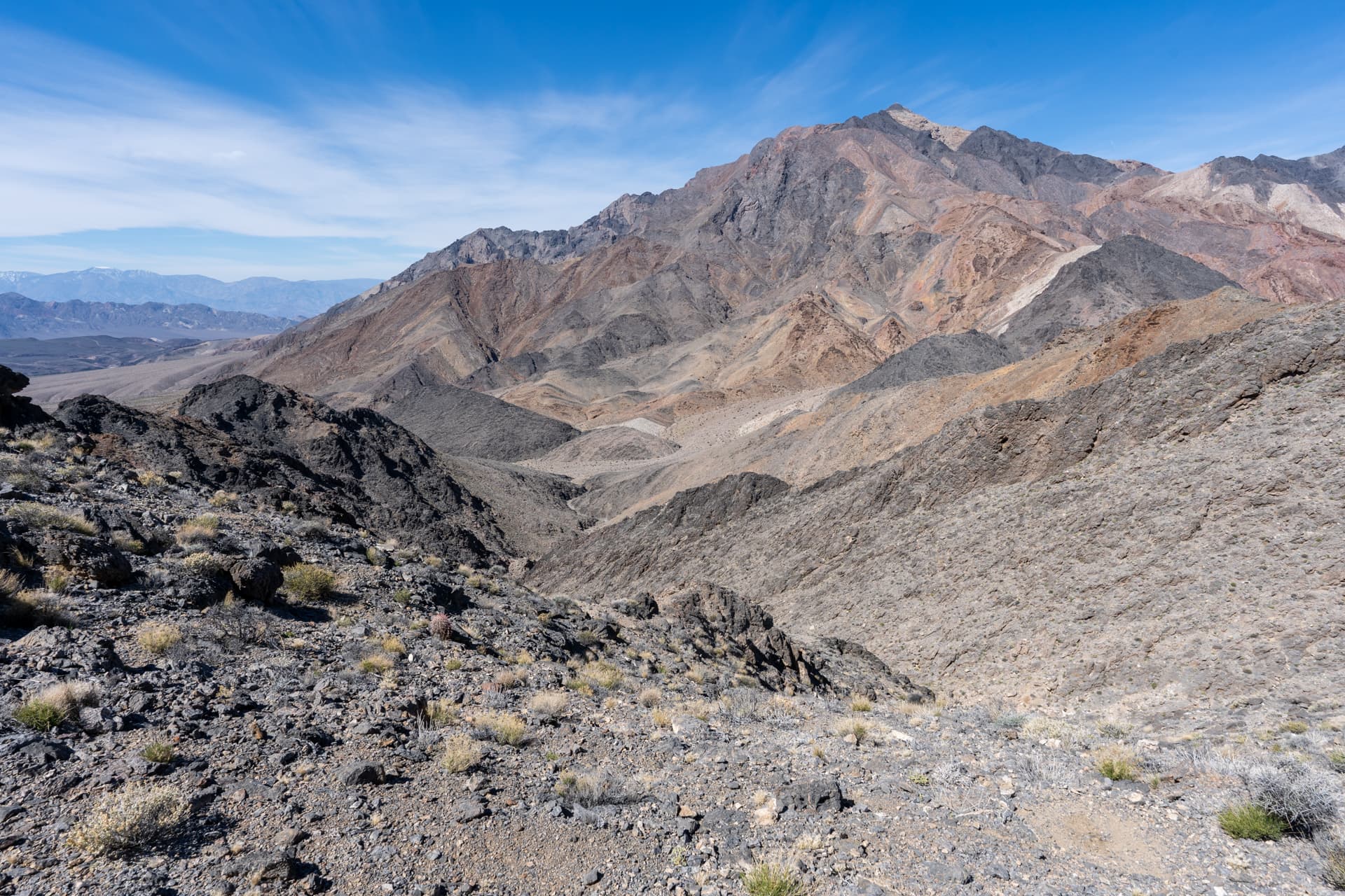 Pyramid Peak and Funeral Mountains Wilderness High Point